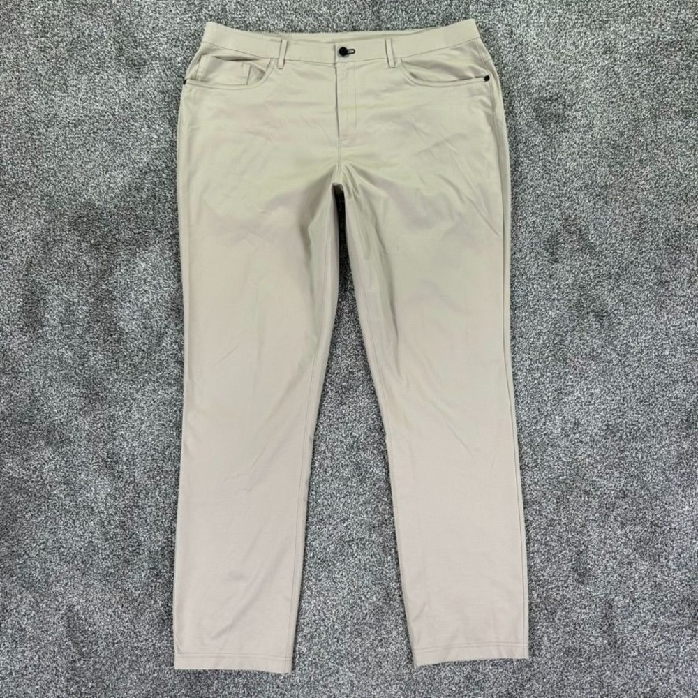 Public‎ Rec Workday Pant Mens 40x36 Tan Slim Stretch Performance Chino Athletic
